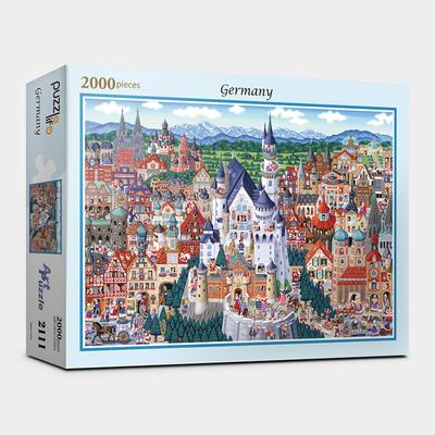 Пазл из 2000 деталей - Коллекция достопримечательностей Германии