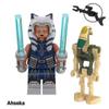 6pcs/set Star Wars Minifigure Building Blocks Assembled Action Figures Toys For Kids Gifts