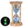 Креативные флуоресцентные песочные часы 1/10 минуты Декоративные песочные часы Светящийся песочный таймер Офис
