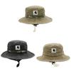 Fisherman Hat Men Women Outdoor Sun Protection Cotton Wide Brim Foldable Mesh For Summer Fishing Trips