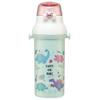 Skater Water Bottle Happy Smile Rainbow 480ml Antibacterial Plastic Made In Japan & Children's PSB5SANAG-A