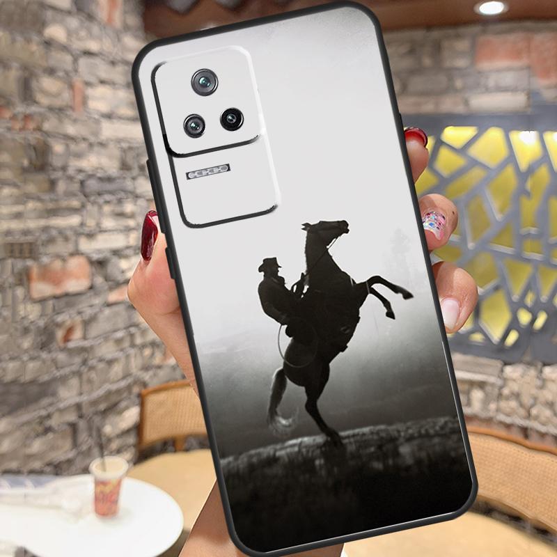 Rodeo Cowboy Lasso Horses Case For Xiaomi 14 Ultra 15 13 11T 12T 13T 14T Pro POCO X3 X5 X6 X7 Pro M6 F5 F6 Pro Cover