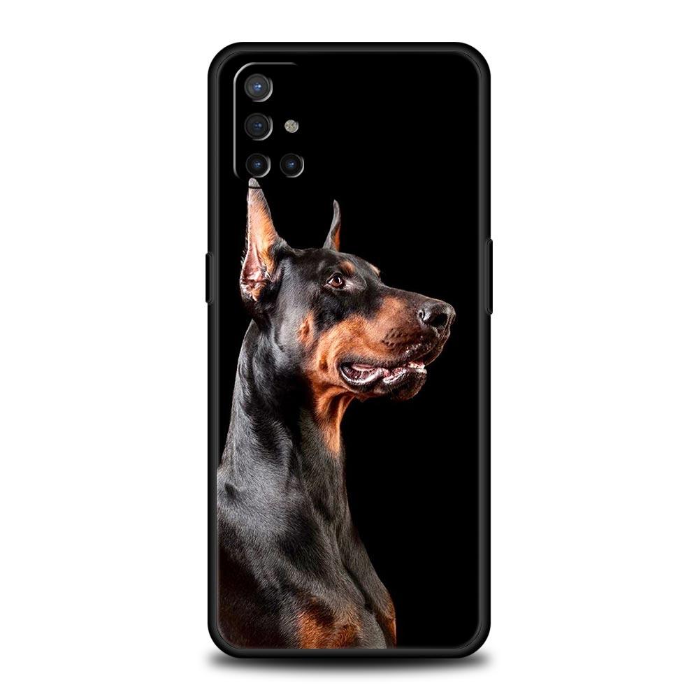 Чехол для телефона с изображением добермана для Oneplus 13R 13 12R 11 10T 10R Nord N100 N200 N10 10 9 9R 9RT CE 3 2 Z Pro 5G Мягкий ТПУ чехол Fundas