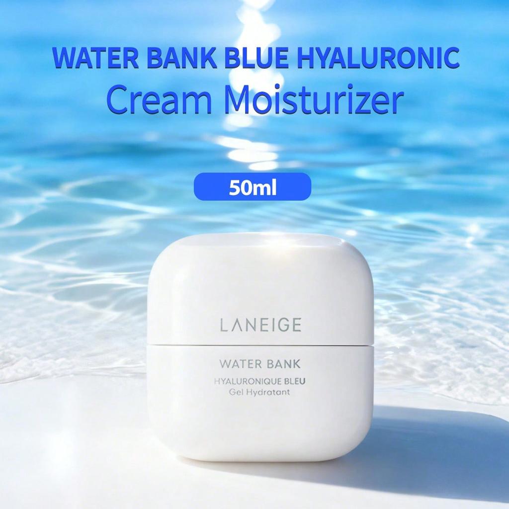 LANEIGE Набор кремов Water Bank Blue Hyaluronic 50 мл - Увлажняющее средство для интенсивного увлажнения