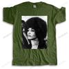 Hot Sale Unisex Brand T Shirt Fashion Cotton Tshirt Angela Davis Black Leopard Funny High Quality Top Tees For Boys Gifts
