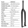 Carbon MTB Rigid Fork 29 Boost 110 Mountain Bike Front Fork 29 er Carbon 700C Disc Brake Tapered Tube Cycling Bicycl Fork 29er