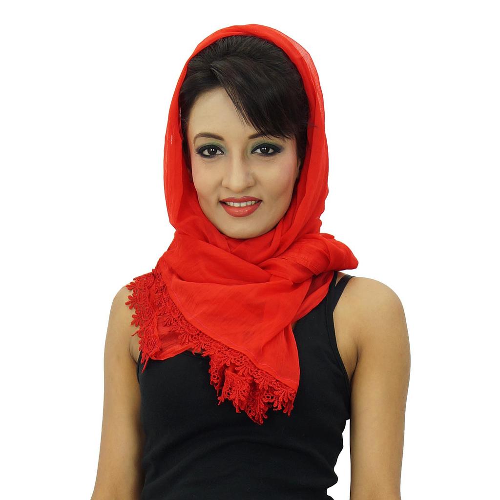 Женские индийские шарфы из шифоновой смеси Dupatta, длинные палантины, шарфы Chunni