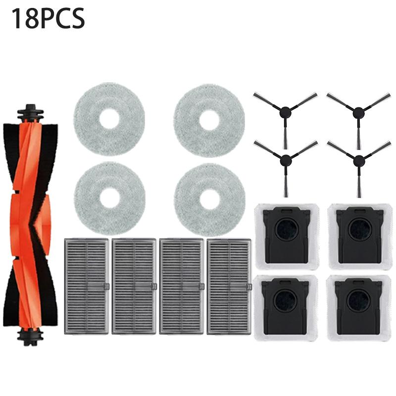 Для Dreame L10S Pro Ultra Heat, X30 Ultra, X30 Pro Plus Запчасти Аксессуары Щетка Фильтр Тряпка для швабры Пылесборники