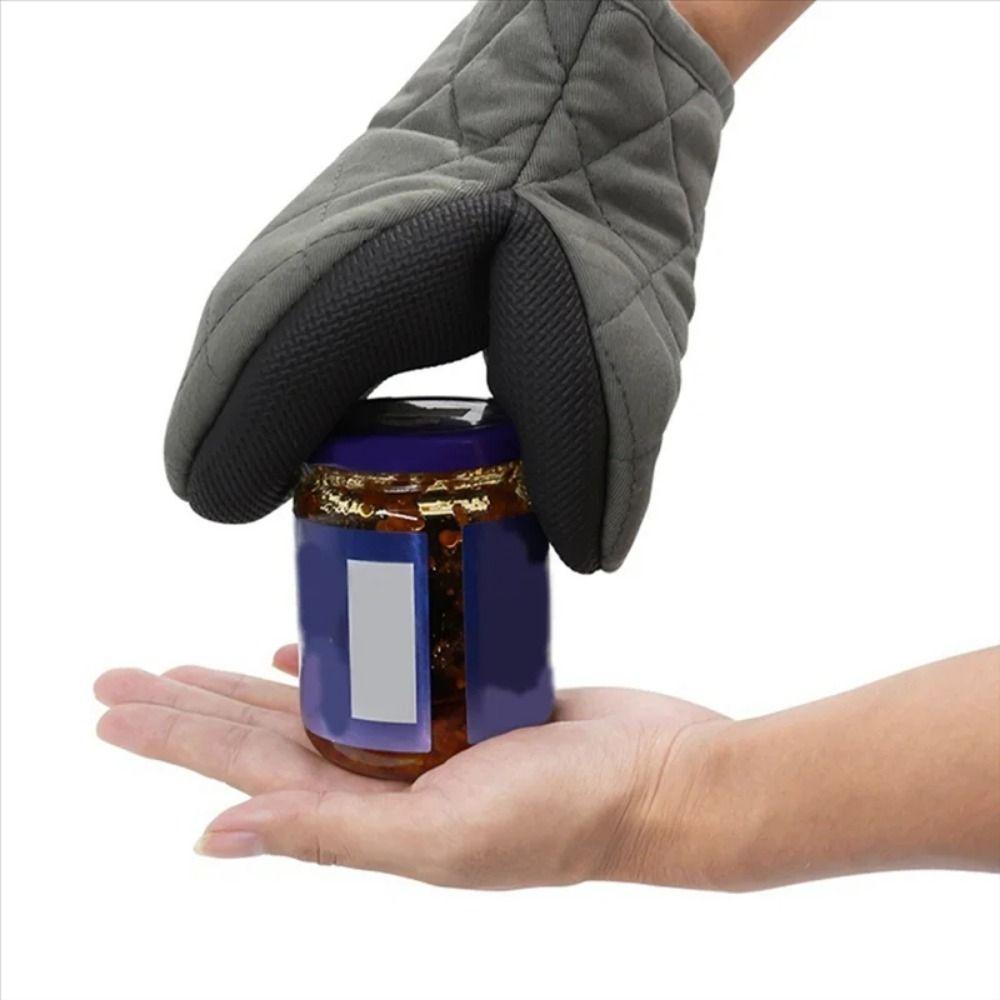 Противоожоговые рукавицы для выпечки, термостойкие, для барбекю, мягкие, короткие, для духовки, микроволновки