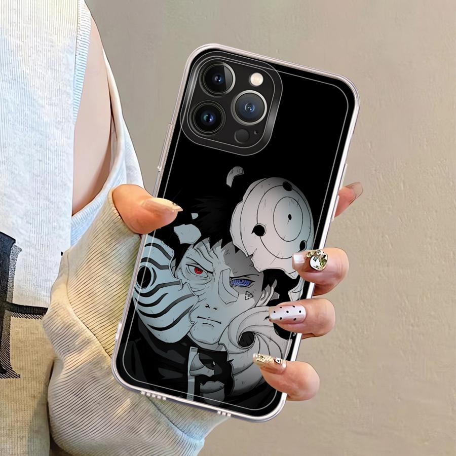 Крутой чехол с аниме-персонажами для iPhone 12 Mini XR 16 15 14 Plus 13 12 11 Pro MAX 7 8 16e Мягкий чехол для телефона