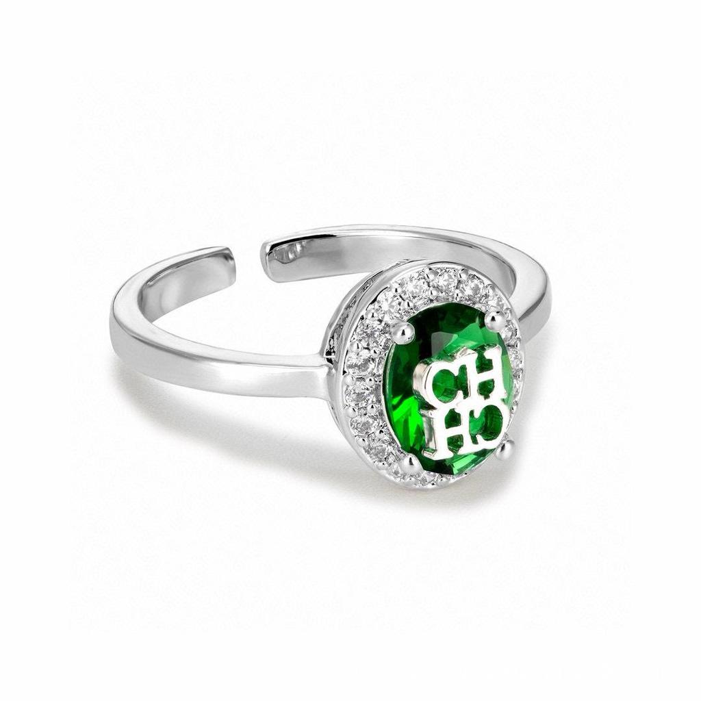 CHHC Adjustable Women's Cubic Zirconia Ring with Gift Box