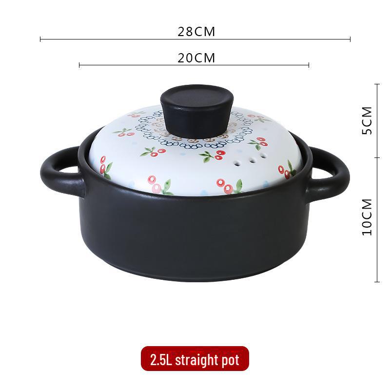 Керамическая жаропрочная кастрюля для тушения в домашних условиях