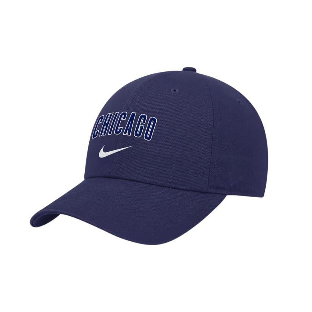 Nike Логотип Кепка-утка Мужские кепки Синий NK124EUEJ-WM0