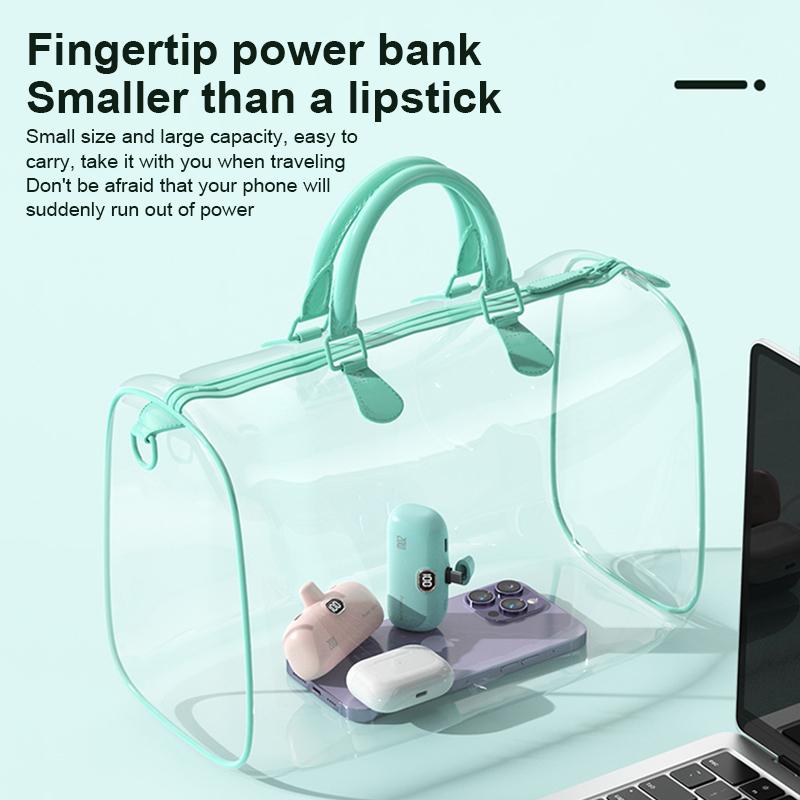 QGeeM 20 Вт Mini Power Bank 5000 мАч PowerBank QC PD Быстрая зарядка для iPhone 14 13 12 Batterie Externe Портативное зарядное устройство для Samsung Xiaomi