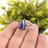 Natural Sodalite Gemstone 925 Sterling Silver Jewelry Handmade Engagement Ring RR-57-26