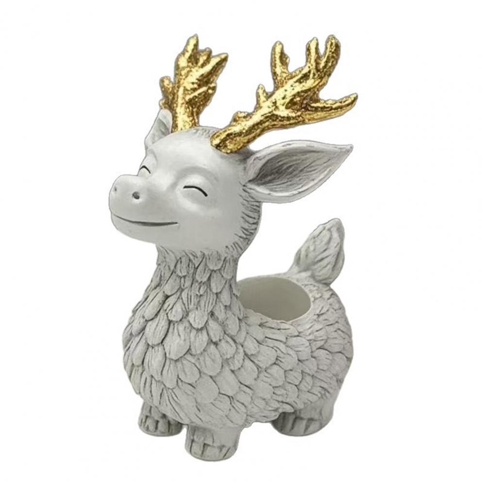 Керамический горшок-олень для комнатных и уличных растений Декор Милое Животное Суккулентный Цветочный Горшок Контейнер для Растений Собака