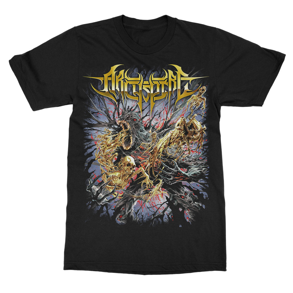 Футболка с принтом Archspire Band, хлопковая, унисекс, летняя, с коротким рукавом, модный бренд, роскошная, повседневная, винтажная, ретро, топ