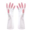 1 Pair Gloves Reusable Protective PVC Kitchen Cooking Cleaning Safety Gloves for Cleaning