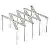 Drain Rack Kitchen Accessories Flatware Storage Shelf Dish Drainer Plate Stand Pot Lid Holder