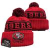 SF 49ers Football Baseball Knit Beanie Warm Winter Hat Men Women
