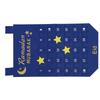 Eid Mubarak Advent Calendar Hanging Fabric Countdown Date Display Ramadan DecorationBlue