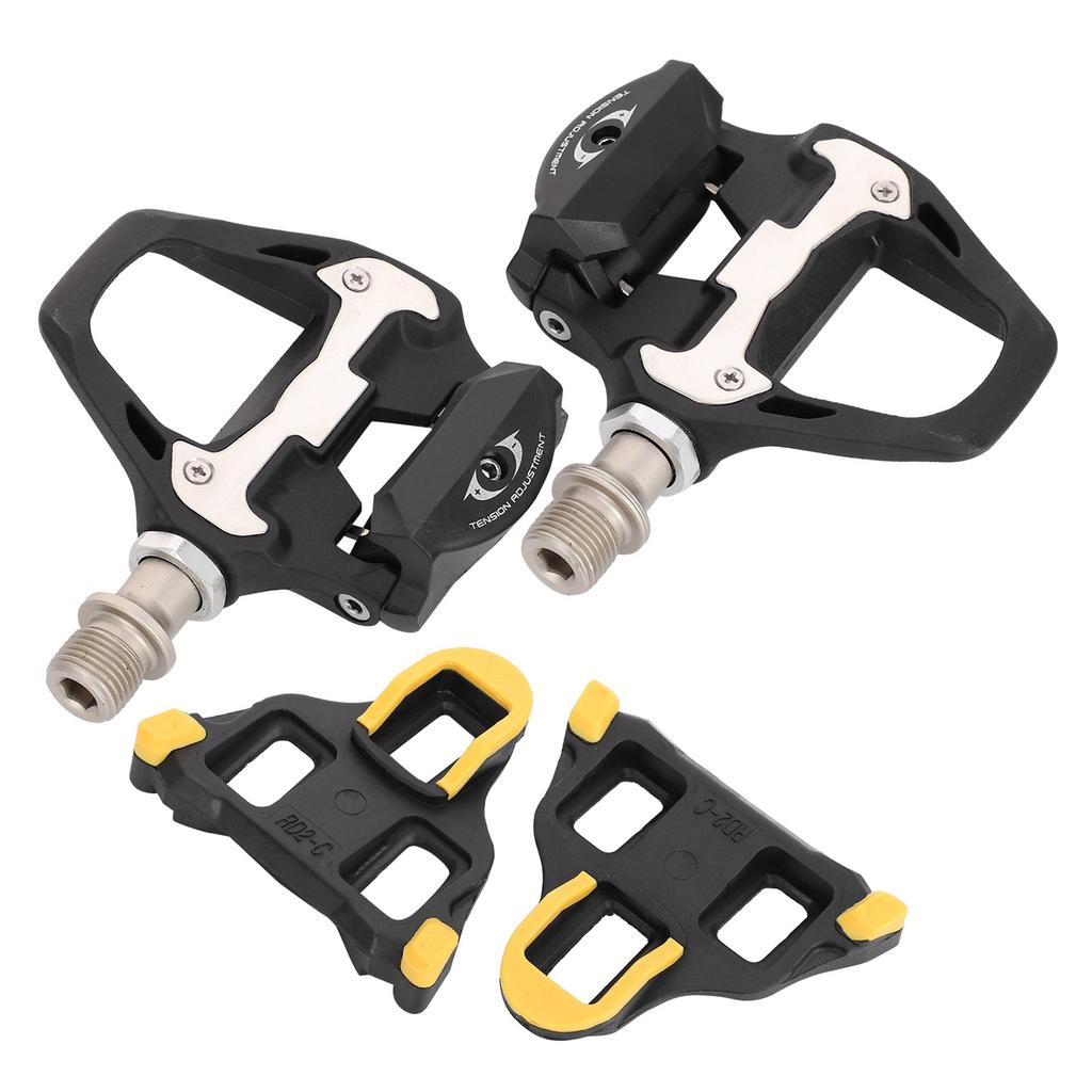 SPD‑SL Cycling Road Bike Self‑Locking Pedals with Cleats Bicycle Pedals Repair Replacement