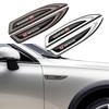 3D Metal Car Fender Badge Decal Auto Logo Stickers For Honda Civic XR-V HR-V Fit Accord Odyssey Spirior CRV Xadv Jade Crossrour