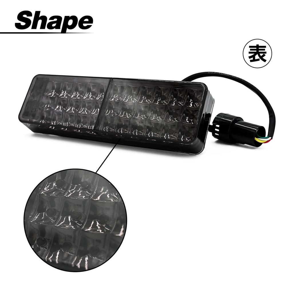 Topsense Jimny JA11 12 JA22 JB31 SJ30 SJ40 Совместимый Задний Трубчатый Бампер Копченые Полностью Светодиодные Задние Фонари (Вторичный рынок)