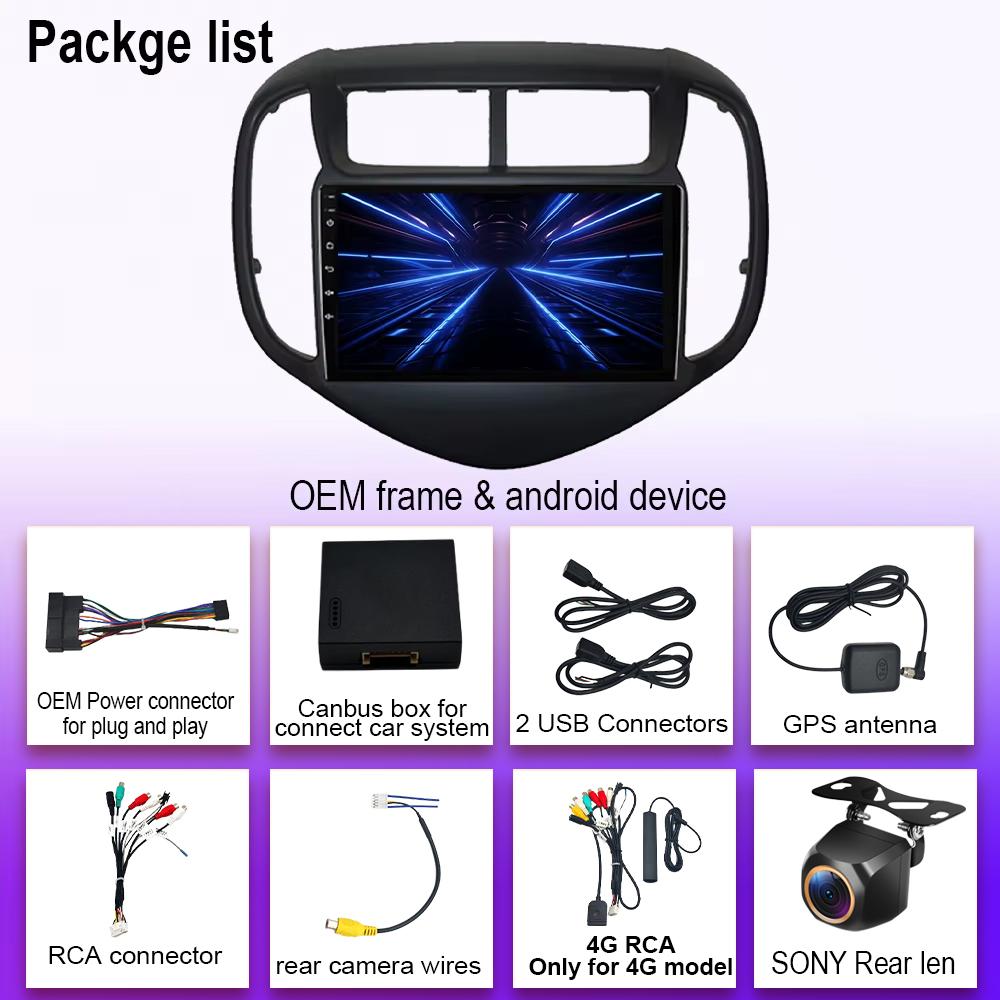 Автомобильный Android 13 для Chevrolet Aveo Sonic 2017-2021 беспроводной Carplay авто радио стерео мультимедийный плеер GPS навигация без 2din