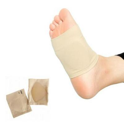 Силиконовые подушечки для поддержки свода стопы при плоскостопии - Облегчают боль в стопе с помощью подошвенного массажа, Унисекс.