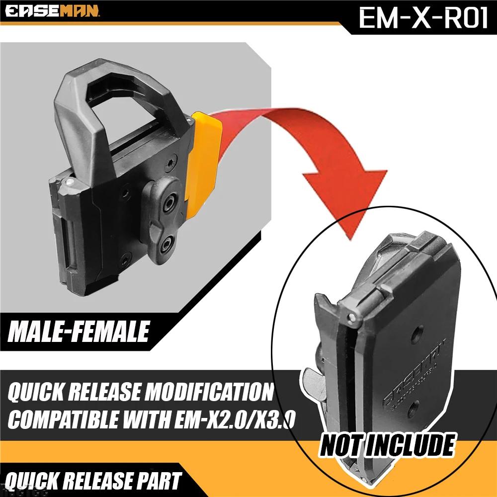 EASEMAN Универсальная сумка-пояс с быстрым креплением, аксессуар, органайзер для инструментов, чехол для инструментов электрика, мужской подарок, для установки на пояс