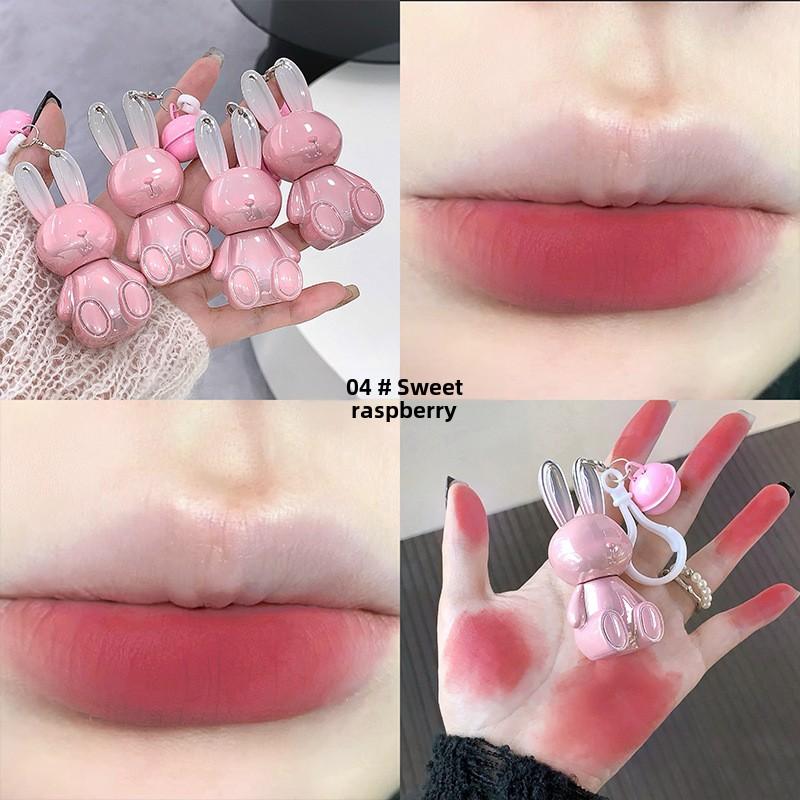 Pink Rabbit Velvet Mist Lip Cream Шелковистая гладкая помада для губ 6 элегантных оттенков Стойкая увлажняющая помада