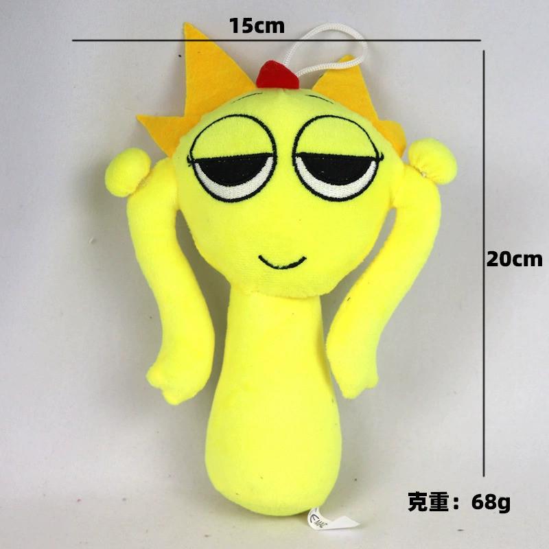 Гуманоидные Sprunki Incredibox Series Мягкие плюшевые игрушки Sprunki Micro Horror Game Мягкие плюшевые куклы Рождественский подарок