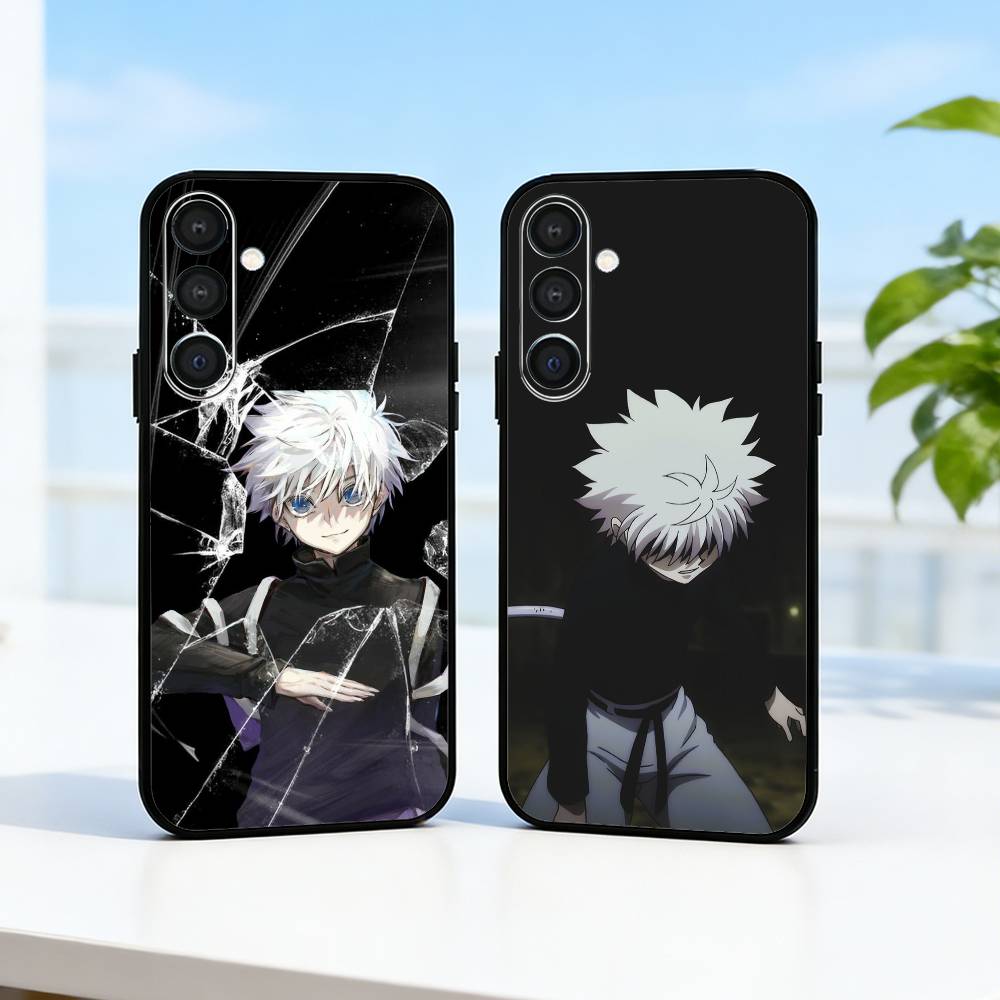 Hunter Cool K-Killua NEW Phone Case For Samsung A73,72,71,53,52,51,22,91,80, Soft Black Cover