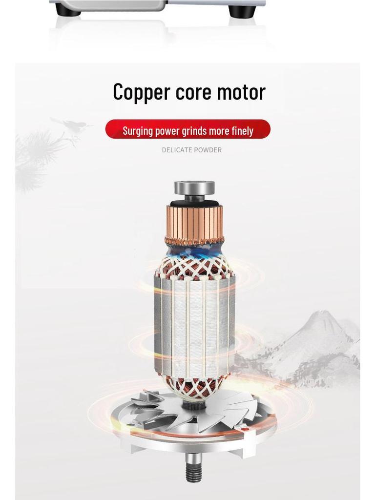 Electric Household Ultra-fine Grinder for Chinese Medicinal and Grinding Needs