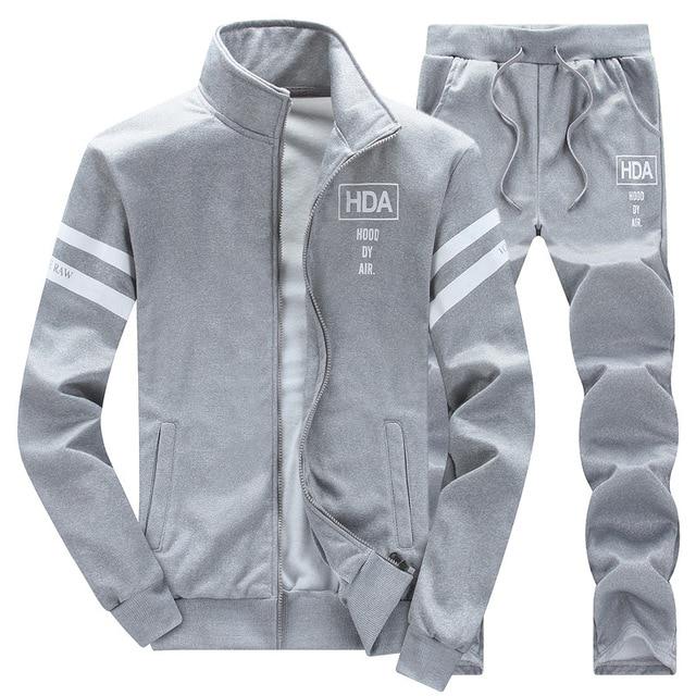Autumn Men Set Quality Male Tracksuit Sporting Sweat Suits Mens Sportswear Sets