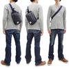Kojima Genes Body Bag Kojima Genes Vertical Bag rnb953 Free Indigo [Kojima Genes] RNB-953 Men's One-Shoulder (Men's Size, Denim)