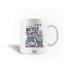 Mug En Céramique - - Bicyclette - Bleu - 30cl - Compatible Lave-Vaisselle