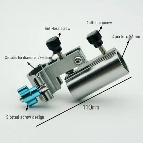 Universal Aluminum-Magnesium Alloy Rod Pod for Fishing Chairs