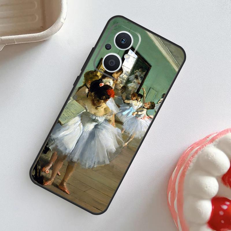Чехол для танцора балета, балерины, для OPPO Reno 11F 8T 4Z 5Z 4 6 7 8 5 Lite 10 Pro, OPPO Find X2 X3 Lite X5 X6 Pro, Крышка