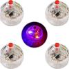 4 шт. Охота на привидений Кошачий мяч Разноцветный мигающий светодиод Светящийся Интерактивный мяч Игрушки для домашних животных для Собаки Кошки Животных Активность