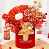 Искусственный цветок Handon, ornament «Ведро удачи»