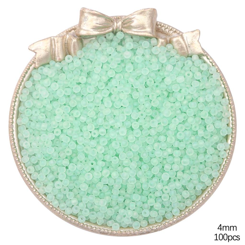 Высококачественные матовые стеклянные бусины-бисер разных цветов для изготовления украшений своими руками