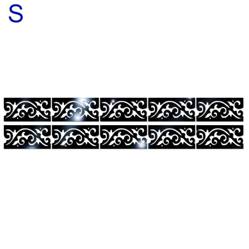 Kick Line Wall Stickers Acrylic Waterproof Decal Room Decoration Mirror