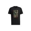 Neo Camouflage Print Sports T-shirt Men Tops Black HE7946