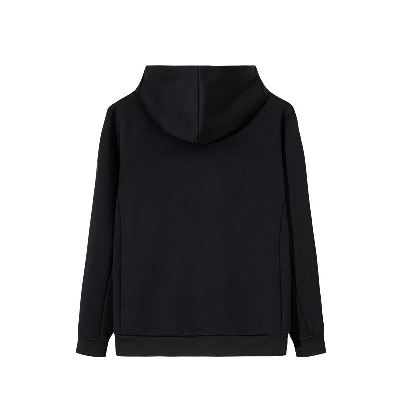 Anta Simple And Comfortable Hooded Casual Sports Cardigan Sweatshirt Men Sweatshirt 152537704N-4