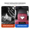 CRK1 Car Leather Tissue Box Interior Accessories Paper Storage Bag For Mercedes Benz CLK GLC W212 C200 C300 W203 W204 W205 W169 W176
