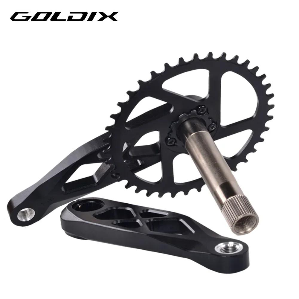GOLDIX MTB Шатуны BSA 24 мм 165 мм 170 мм 175 мм Direct Mount R-SPEC Trail Полые Велосипедные Шатунные Оси DH AM XC для Shimano SRAM