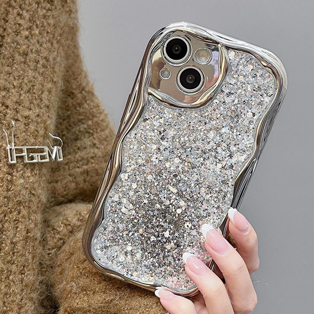 Блестящий телефон для Xiaomi 14 11 Lite Poco f5 f4 f3 x6 12T 13T Redmi Note 9 12 13 Pro 13C с гальваническим покрытием