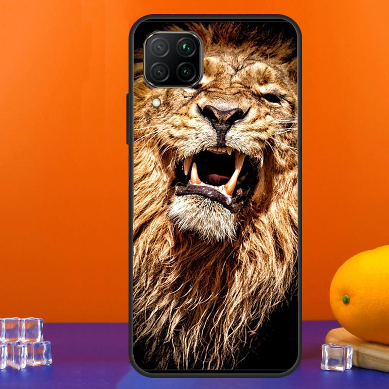 King Of The Jungle Lion For Huawei Nova 12s 12i 11i 5T 9 10 SE Y91 Y90 Y60 Y70 Y72 Y61 P60 Pro P20 P40 P30 Lite Case